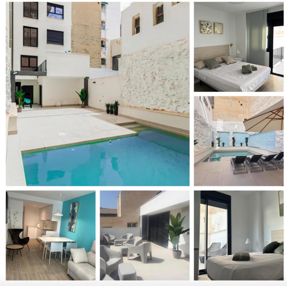 Apartamentos Breton 17 Suite Con Terraza 阿利坎特 外观 照片